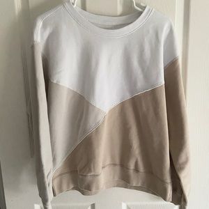 Abercrombie Colour Block Crewneck Sweatshirt